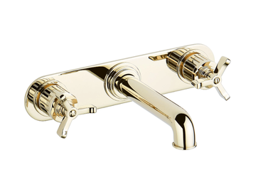 HAMPTONS - Wall mounted basin mixer by THG Paris - view 2